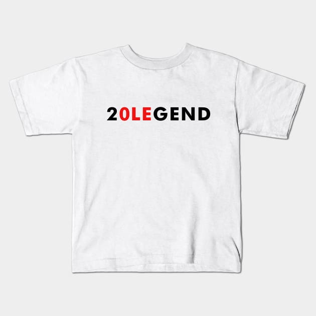 20 LEGEND Kids T-Shirt by TheUnitedPage